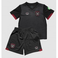 Camiseta West Ham United Visitante Equipación para niños 2024-25 manga corta (+ pantalones cortos)